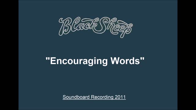 Black Sheep - Encouraging Words (Live in Rochester, New York 2011) Soundboard