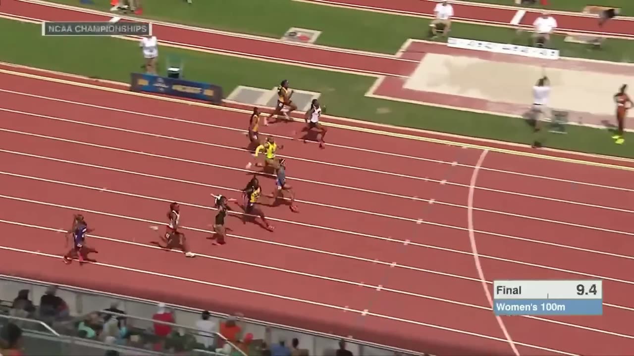 100 Meter Domination!! 2024 NCAA Championships