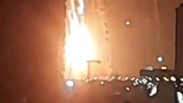 Unknown object intercepted over Ukraine's capital; no further details.