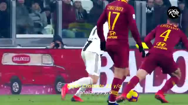 Cristiano Ronaldo Vs Young Players