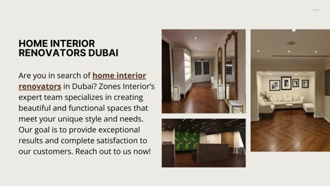 Home Interior Renovators Dubai