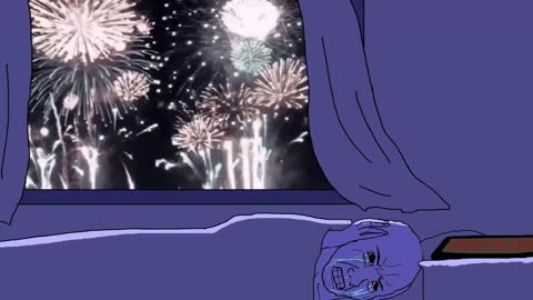 Trying to sleep on July 4th
