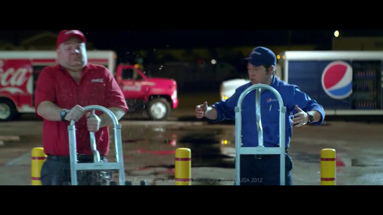 Best commercial- Cocacola vs Pepsi