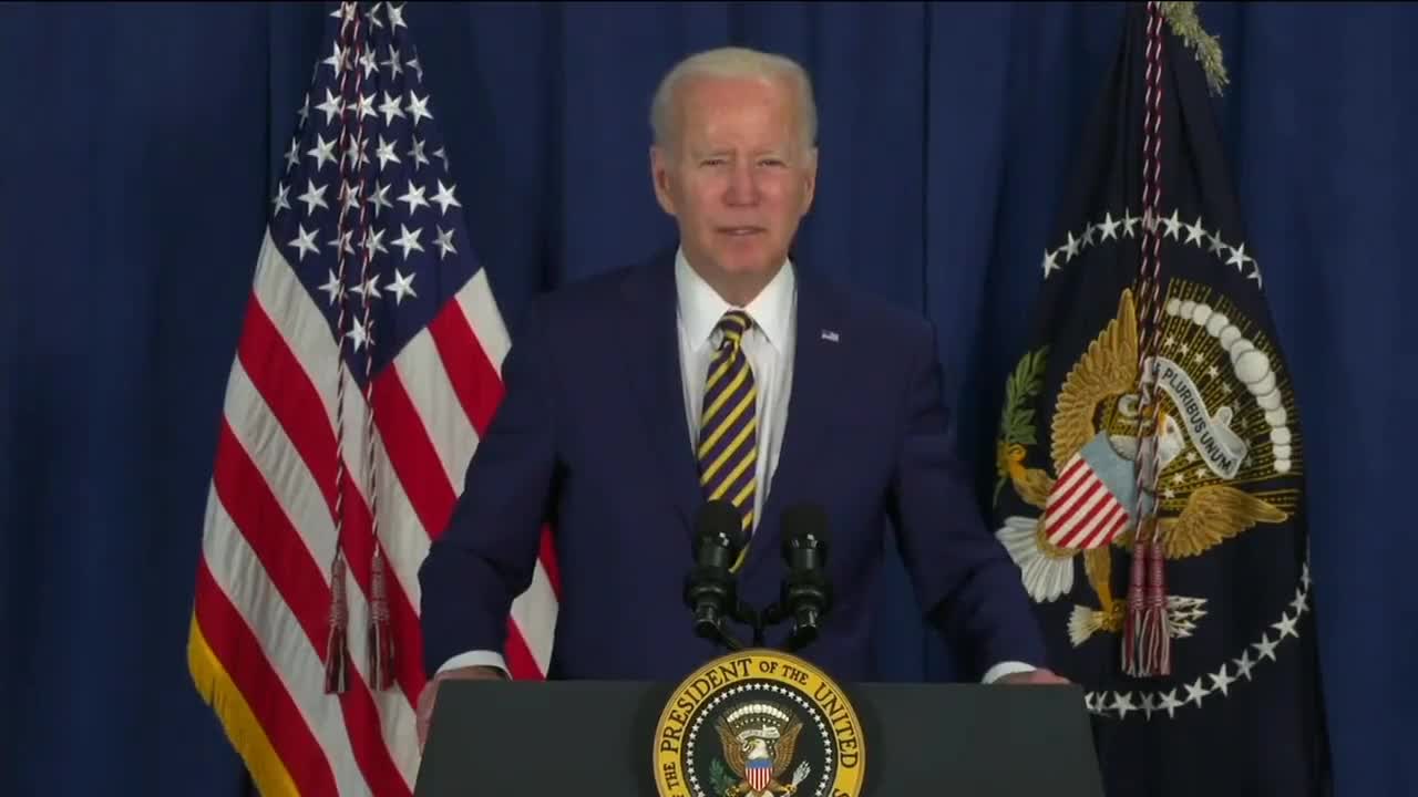 Biden: "My plans have produced the strongest, fastest, most wide-spread economic recovery America has ever experienced"