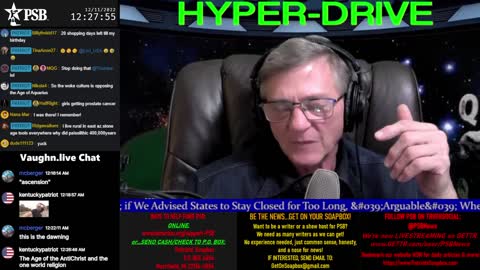 2022-12-11 00:00 EST - Hyper-Drive "The Early Edition": with Thumper