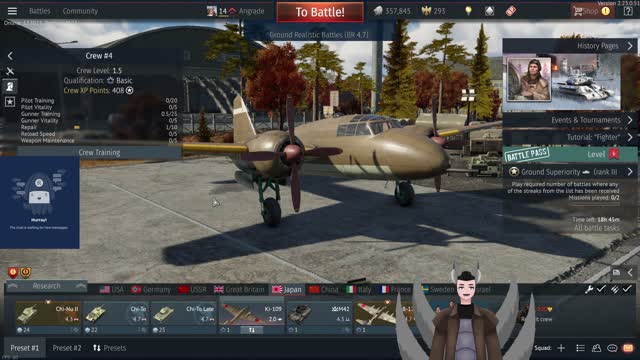 Small VTuber Playing Japan in War Thunder