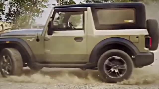 Mahindra Thar attitude