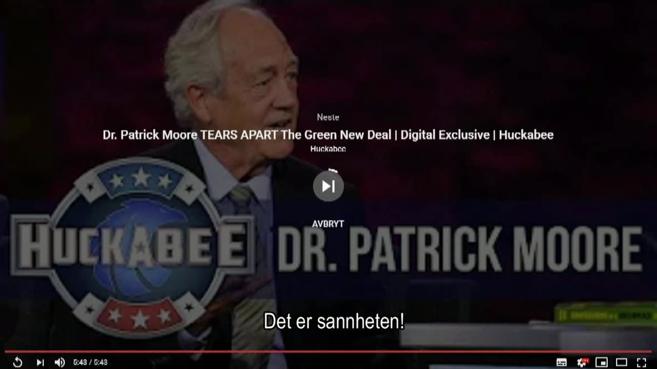 Patrick Moore om klimabløffen