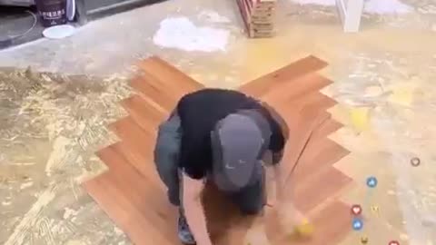 Amazing Skill To Install Floor Decotile