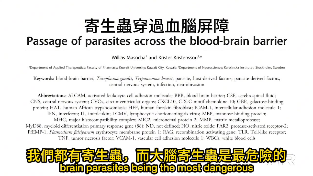 “怪醫黑傑克的手術刀，揭露49：“牠們害怕讓你知道的秘密_寄生蟲科學和未經證實的病毒”高倍顯微鏡證實“癌症和飼養動物造成的免疫疾病，其實都與寄生蟲感染相關”！需用“除蟲”解方