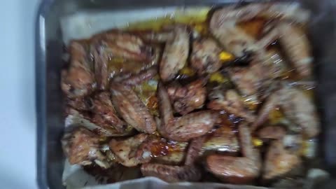 Oven Baked Chicken Wings - Easy & Delicious!