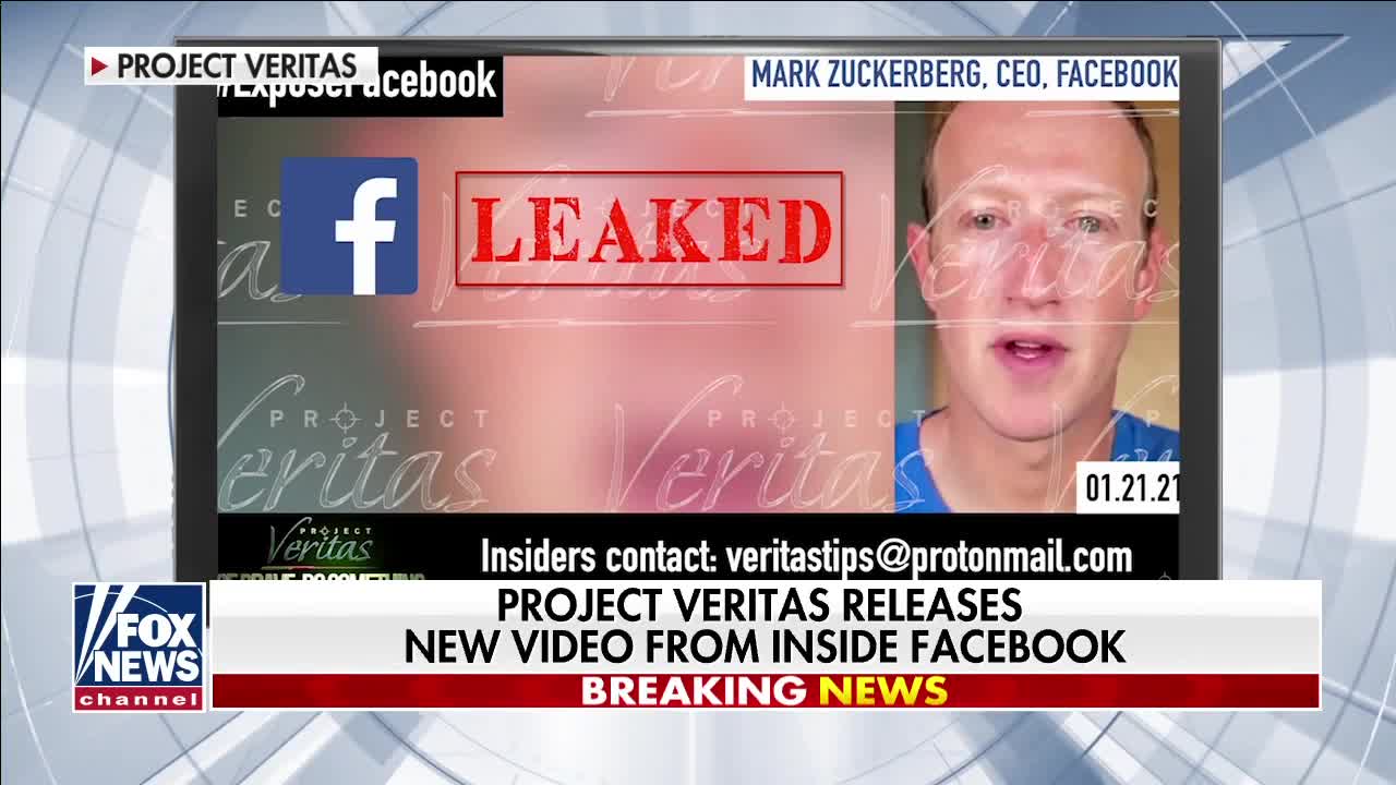 Project Veritas releases new video from inside Facebook