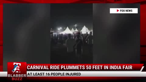 Carnival Ride Plummets 50 Feet In India Fair