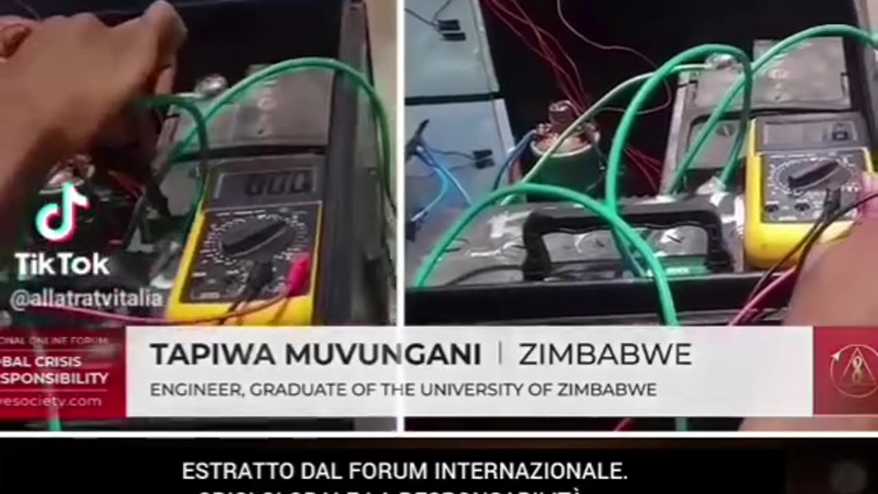 Energia libera dall'università dello Zimbabwe 😍