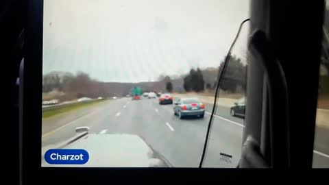 Idiots Throwing Rocks at The Peoples Convoy on The Beltway March 18, 2022