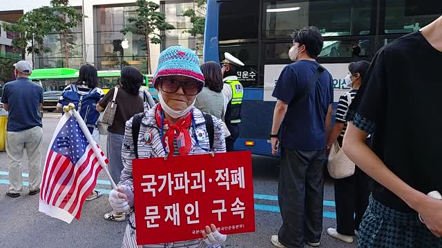 #FreedomRally #FightForFreedom #WakeUpPeople#SeoulKorea#NeverCommunism#FreedomMarch