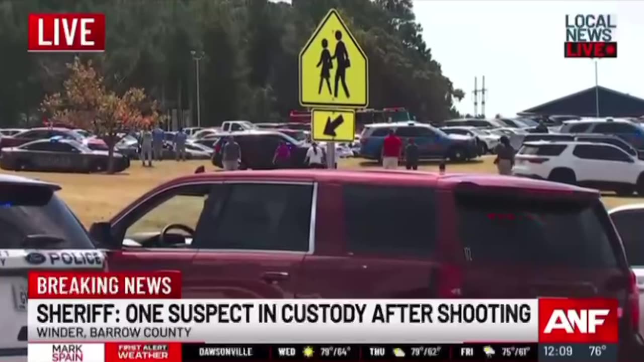 Casualties reported in Georgia high school shooting one suspect in custody