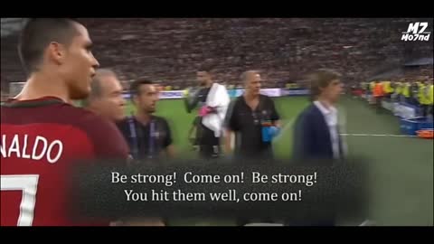 Cristiano Ronaldo Motivating & Supporting His Teammates