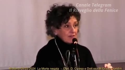 Dr.ssa Dondini - Straordinaria testimonianza: La verità sull'inganno covid - Modena 09.03.24