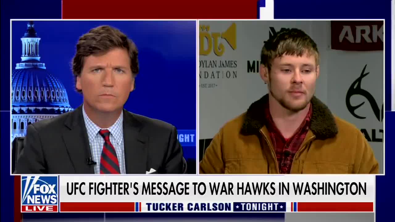 UFC Fighter Speaks With Tucker Following Viral Comments on Ukraine and Biden