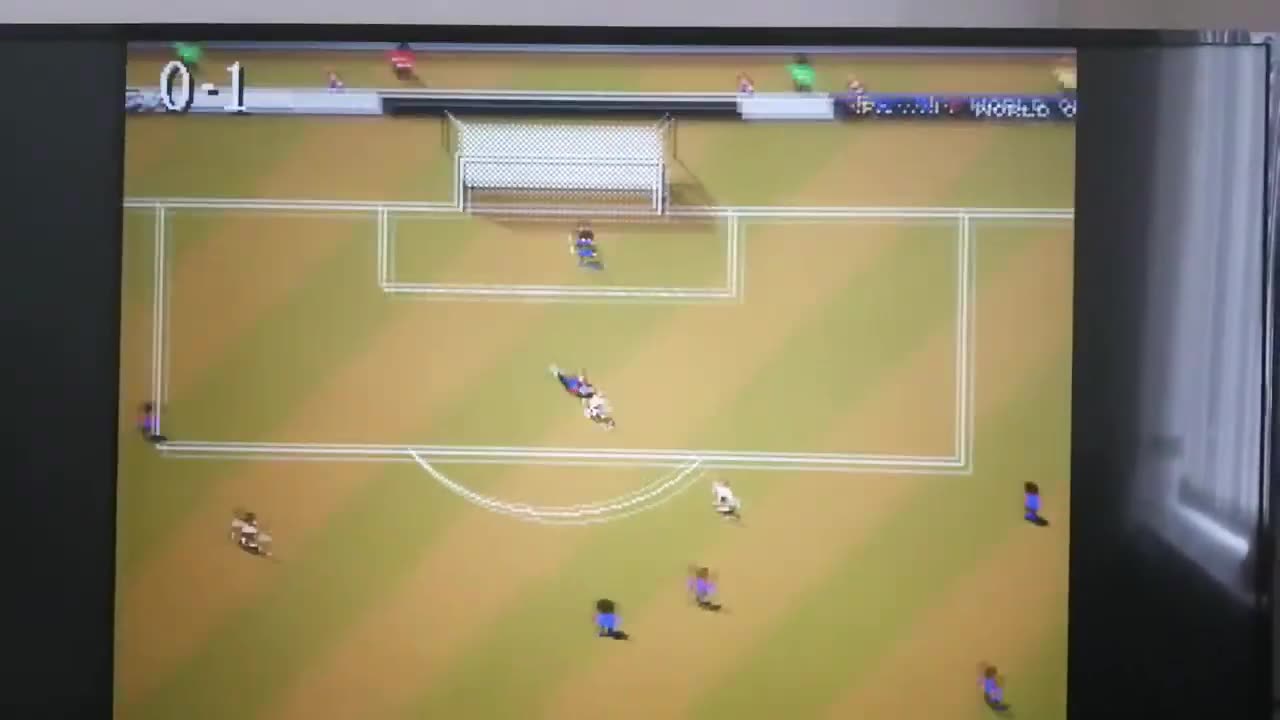 China beat Germany in the world cup ! SWOS sensible world of Soccer !