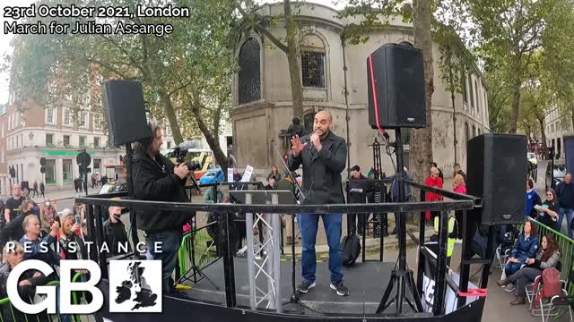 HD Speeches & Performances at March For Julian Assange (23.10.21)