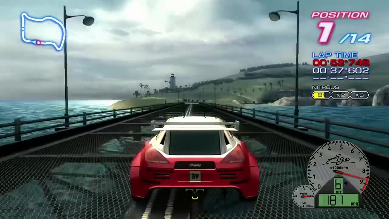 Ridge Racer 6 Basic Route #58 Gameplay(Career Walkthrough)