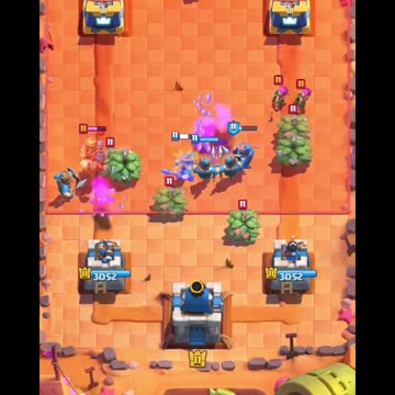 Desafio arbustos con sorpresa #clashroyale