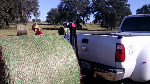 Securing The Bale (Step 2)