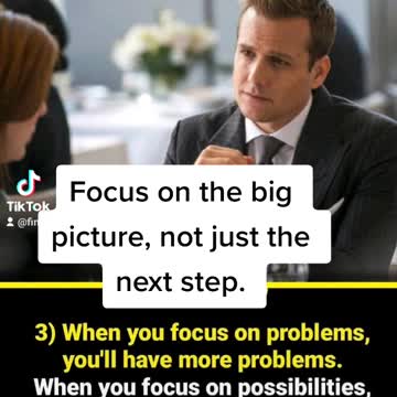 Big picture, small steps