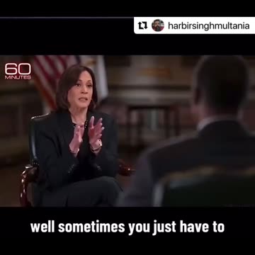 Kamala Comes Clean on How She Got The Nomination