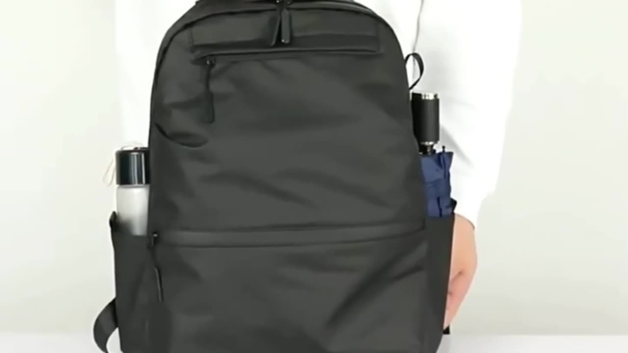 Gear up with the sleek and durable Nylon Backpack!