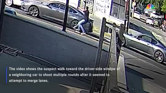 Video Captures Moment Gunman Opens Fire In Road Rage Incident