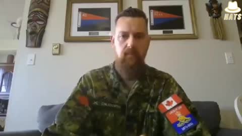 Canadian army personnel calling police and defence forces to serve the truckers common people