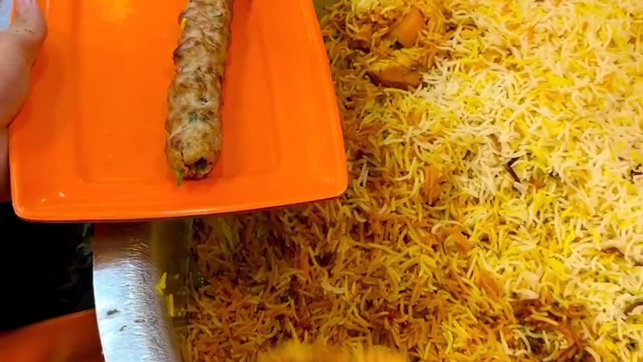 Kabab Biryani 👍