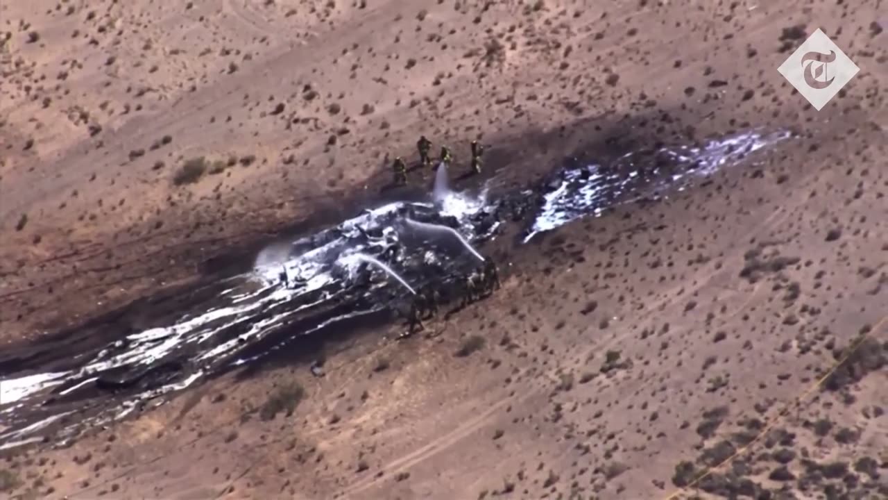 F-35 fighter jet crashes into New Mexico hillside