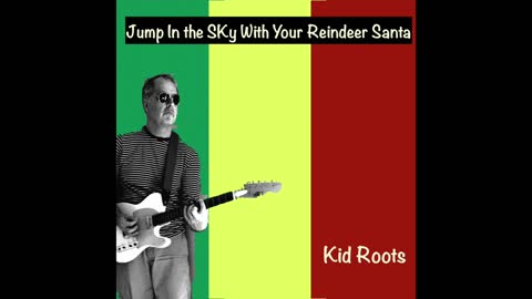 Jump in the sky with your Reindeer Santa