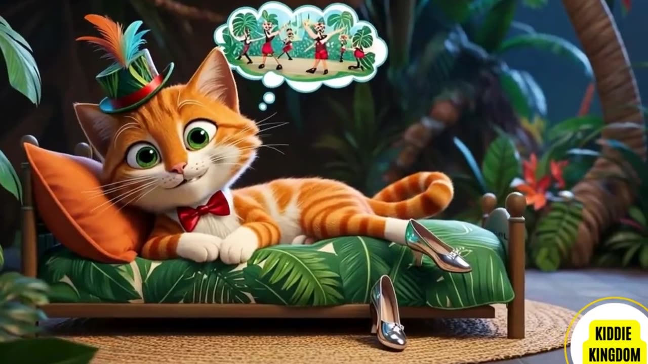 Kitty Cat Song | Milo's Kitty Jungle Dance-Off | Nursery Rhymes & Kids Songs