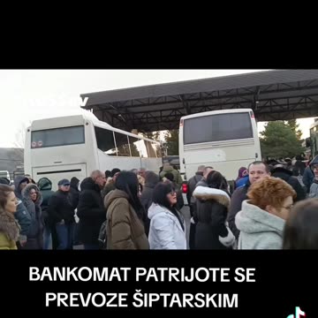 BANKOMAT PATRIJOTE SE PREVOZE ŠIPTARSKIM PREVOZOM...