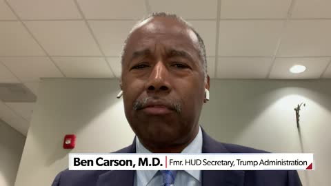 The Vile Far Left Protests. Dr. Ben Carson with Sebastian Gorka