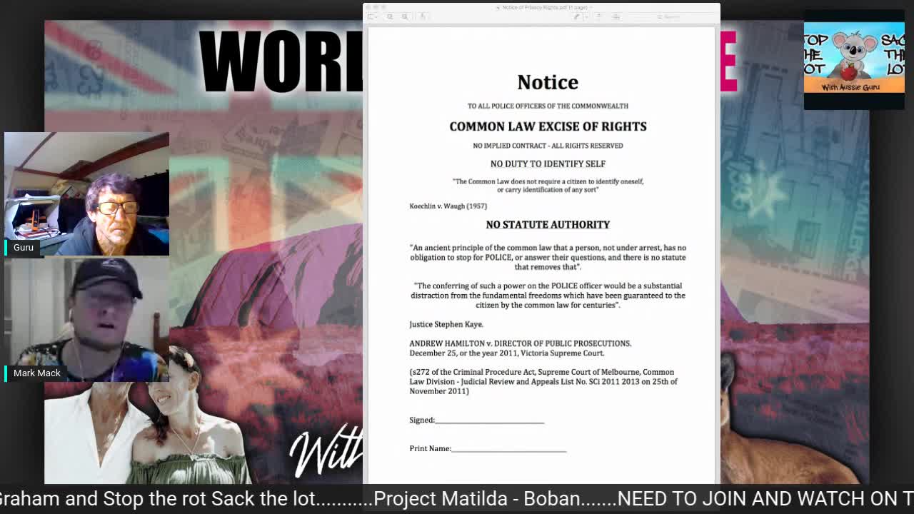 Wednesday Night Chat