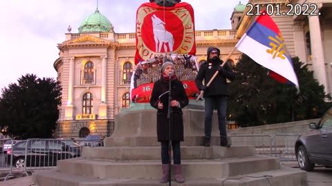 21.01.2022. Ljiljana Markićević - Okupljanje naroda do slobode