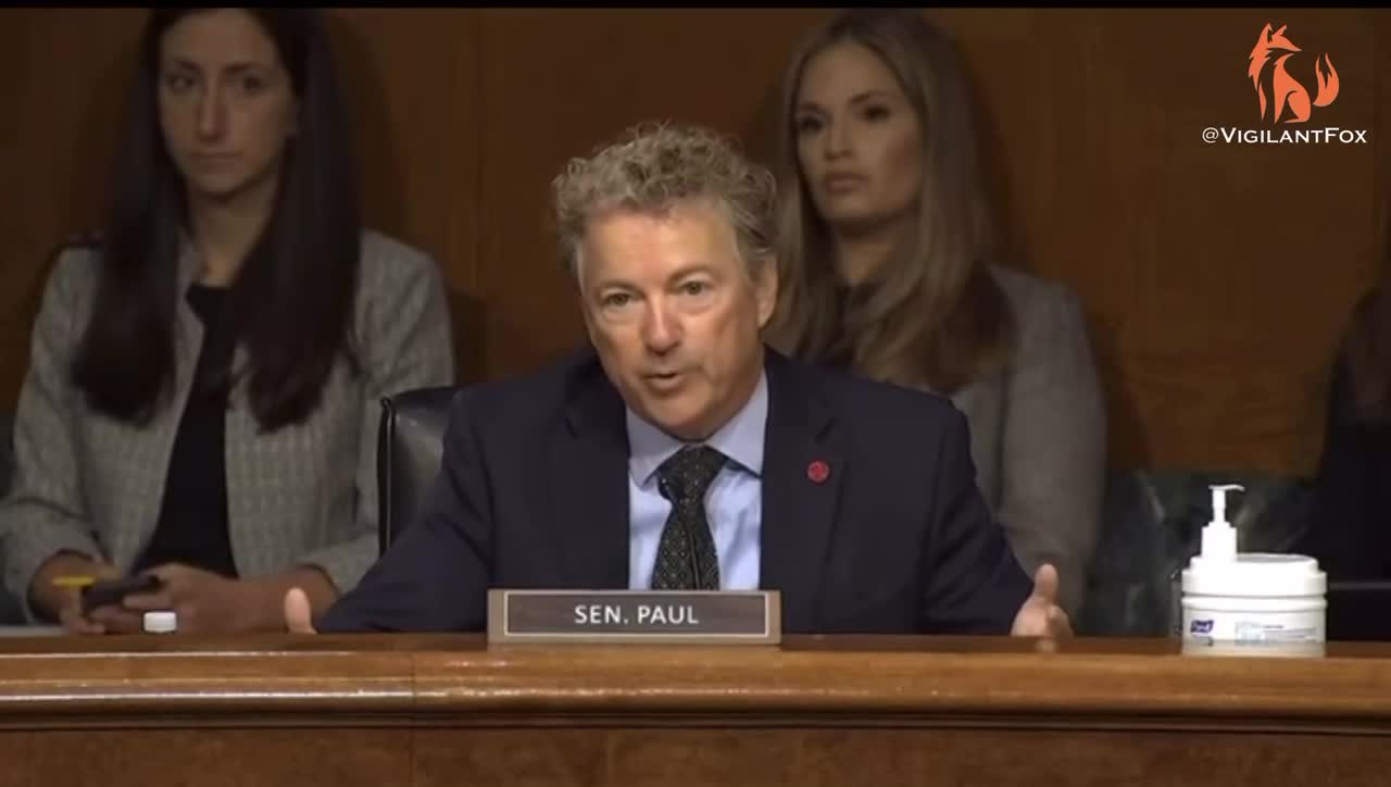 Sen. Rand Paul Upends Fauci and Blasts His Refusal to Show the Data