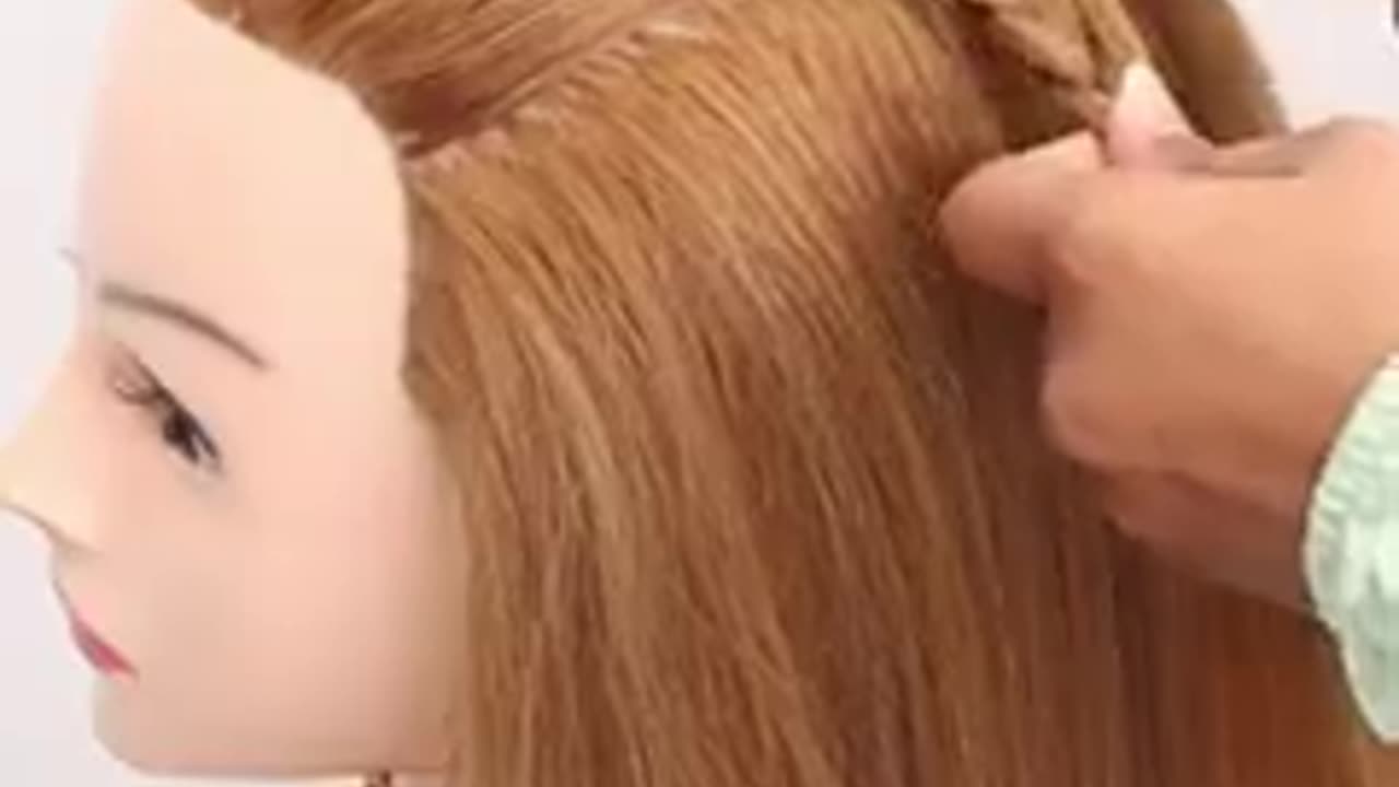 Hair style ponytail artist