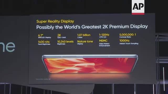 Chinese phone maker Realme unveils new smartphones at MWC