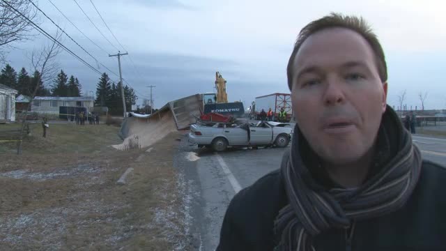 Accident mortel à Saint-Gédéon