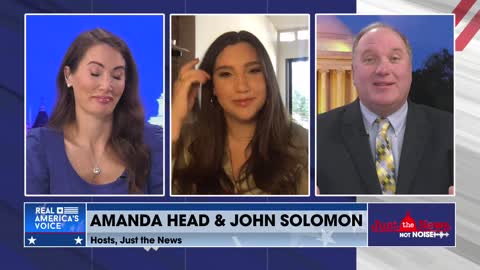 JUST THE NEWS - NOT NOISE WITH JOHN SOLOMON & AMANDA HEAD 4-01-2022