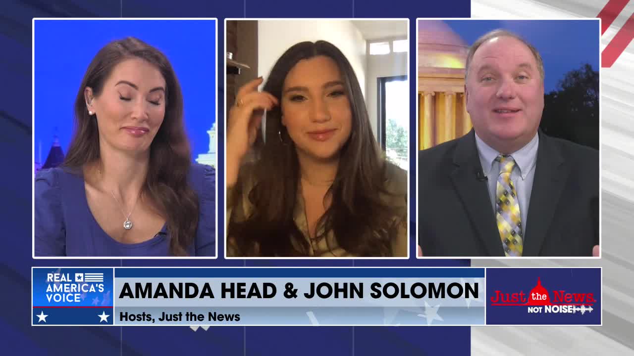 JUST THE NEWS - NOT NOISE WITH JOHN SOLOMON & AMANDA HEAD 4-01-2022