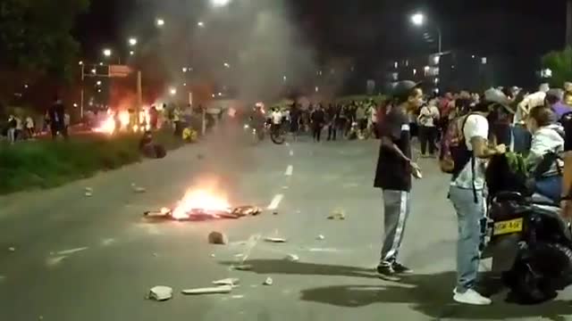 Bloqueos en Girón