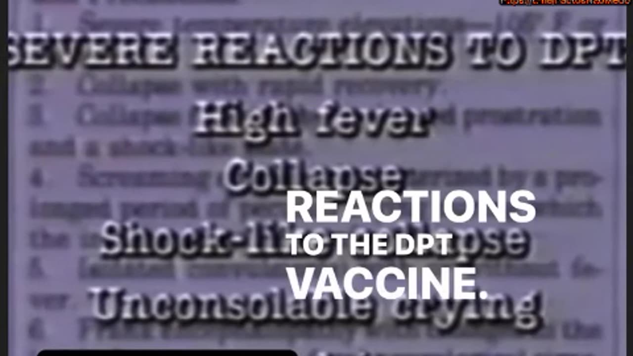 💉⚠️"ROLETA DAS VACINAS" DOCUMENTÁRIO DA NBC, 1982 (EXCERTO)💉⚠️